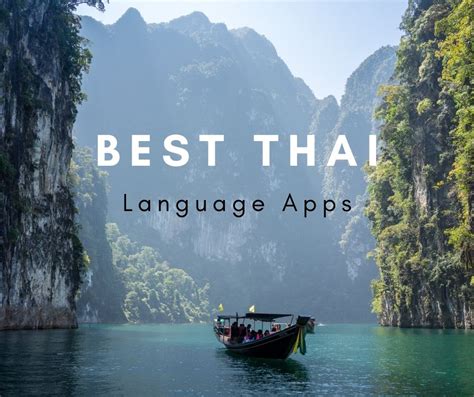 best thai language apps